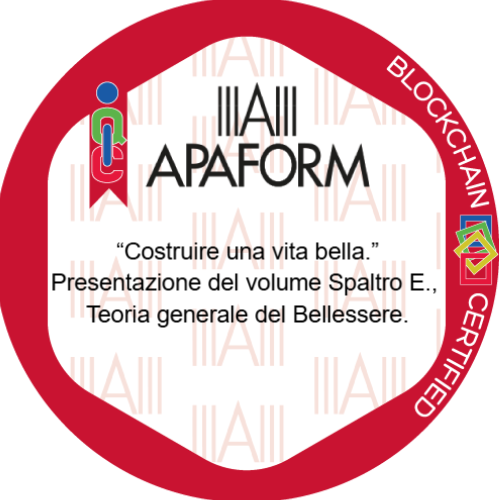 “Costruire una vita bella.” Presentazione del volume Spaltro E., Teoria generale del Bellessere,